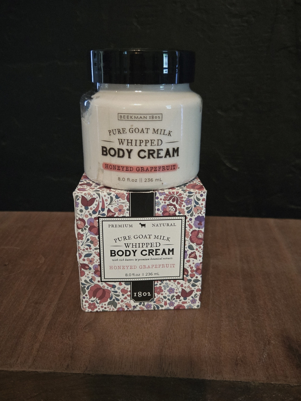 Beekman 1802 Honeyed Grapefruit Pure Goat Milk Whipped Body Cream - White
